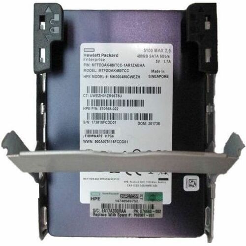 HPE Sourcing 256 GB Solid State Drive - Internal - SATA (SATA/600)