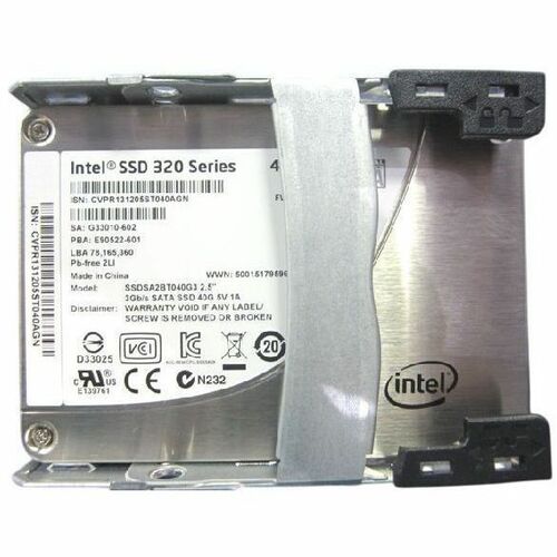 HPE Sourcing 40 GB Solid State Drive - 2.5" Internal - SATA (SATA/300)