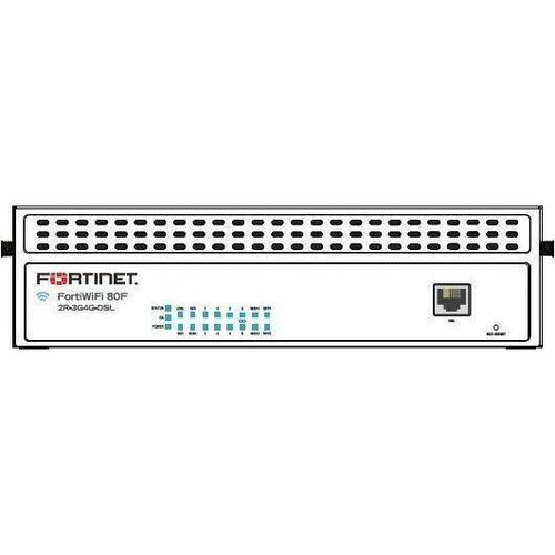Fortinet FortiWifi FWF-80F-2R-3G4G-DSL Network Security/Firewall Appliance