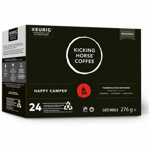 Kicking Horse K-Cup, Pod Coffee Happy Camper Medium Roast