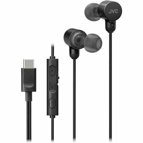 Oreillette HA-FR29UC Filaire Intra-auriculaire St&eacute;r&eacute;o - Noir JVC