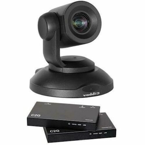 Vaddio PrimeSHOT 20 HDMI PTZ Camera - With HDMI Extender - Black