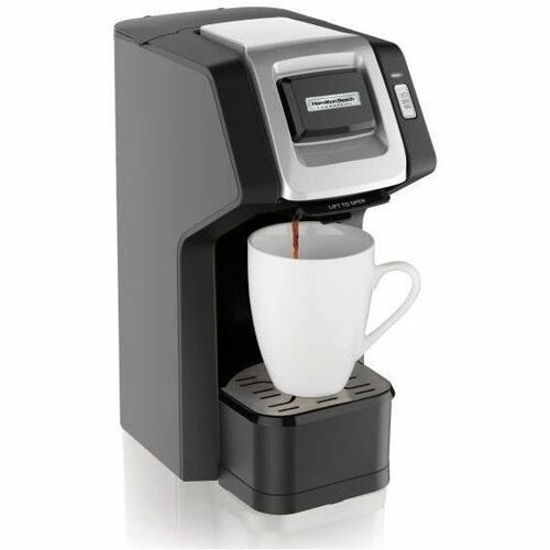 Hamilton Beach Single-Serve Coffeemaker - 1050 W - Single-serve - K-Cup Pod/Capsule Brand - Black - Plastic Body