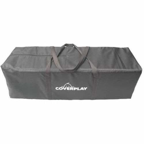COVERPLAY Carrying Case Travel - Gray - Polyester Body - 9" Height x 7" Width x 9" Depth - 6 Case