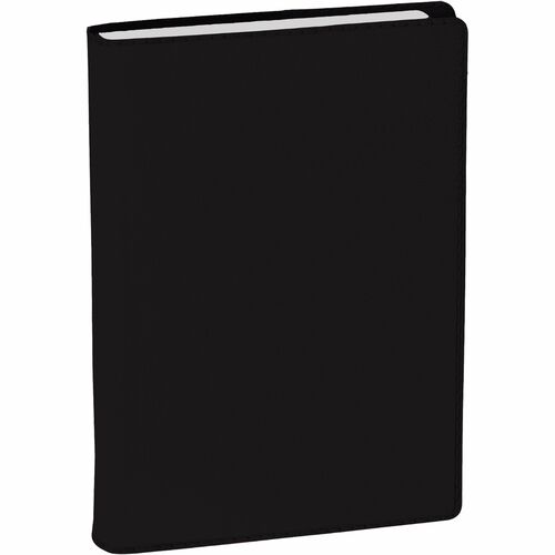 Quo Vadis Planner President Toscana Black English - Large - Weekly - 13 Month - December 2025 to December 2026 - 8:00 AM to 9:00 PM - Half-hourly - Monday - Saturday, 8:00 AM to 7:00 PM - Hourly - Sunday - 1 Week Double Page Layout - 8 1/4" (209.55 mm) x