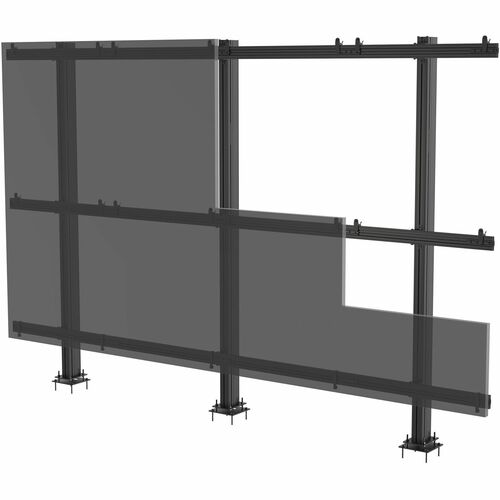 SEAMLESS Connect, Universal dvLED Bolt Down Pedestal for 27" Displays up to 610mm Wide in a 5x5 Configuration.