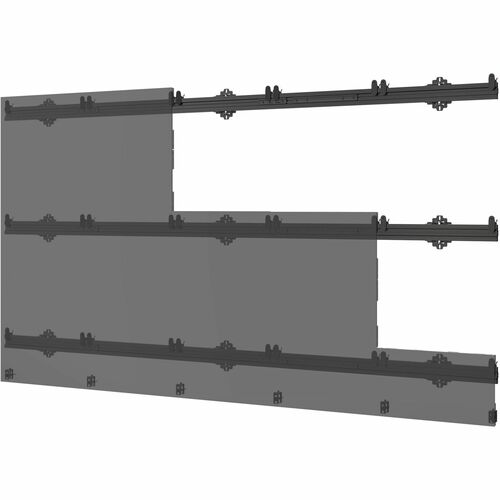 Peerless-AV&reg; SEAMLESS Connect LEDUNVS-5x5 Soporte de Pared para LED Direct View - Negro - Horizontal/Vertical