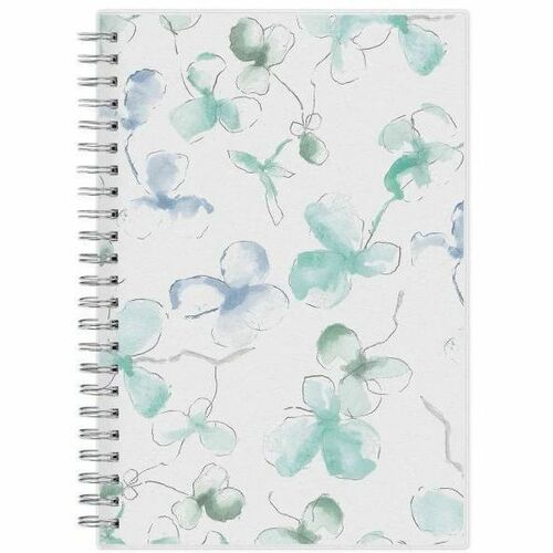 2026 Blue Sky Weekly/Monthly Planner, 5" x 8" , Lindley, January To December, 101579 - Medium - Regular - Weekly, Monthly - January 2026 to December - 8" x 5" Sheet Size - White Sheet - Wire Bound - Multicolor Polypropylene Cover - 8" Height x 5" Width - 