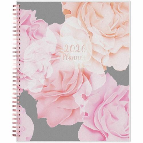 2026 Blue Sky Weekly/Monthly Planner, 5" x 8" , Tula, January To December, 143974 - Medium - Regular - Weekly, Monthly - January 2026 to December - 8" x 5" Sheet Size - White Sheet - Wire Bound - Multicolor Polypropylene Cover - 8" Height x 5" Width - Int