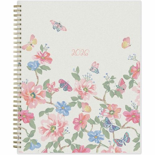 2026 Blue Sky Monthly Wall Calendar, 11" x 8-3/4" , Lindley, January To December, 404275 - Small - Regular - Monthly - January 2026 to December - 11" x 8 3/4" Sheet Size - White Sheet - Wire Bound - Wall Mount - 8.8" Height x 11" Width - International Hol