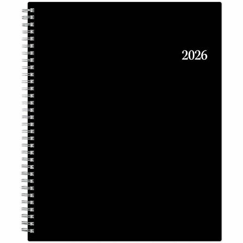 2026 Blue Sky Weekly/Monthly Planner, 8-1/2" x 11" , Rose Garden, January To December, 138325 - Large - Regular - Weekly, Monthly - January 2026 to December - 11" x 8 1/2" Sheet Size - White Sheet - Wire Bound - Multicolor Polypropylene Cover - 11" Height