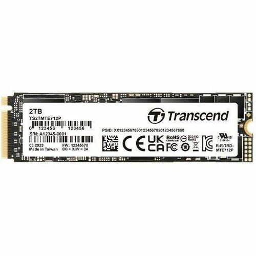 Transcend 1 TB Solid State Drive - M.2 2280 Internal - PCI Express (PCI Express 4.0 x4)