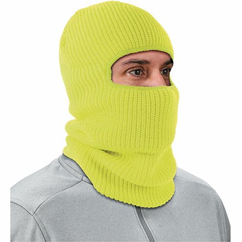Ergodyne N-Ferno 6829 Freezer Balaclava Face Mask - Acrylic - Lime