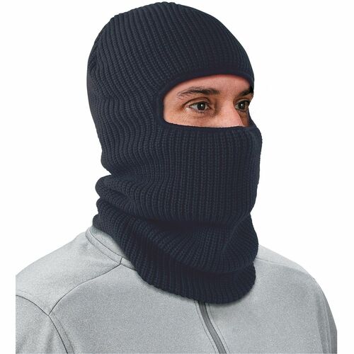 Ergodyne N-Ferno 6829 Freezer Balaclava Face Mask - One Size Size - Acrylic - Navy