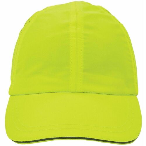 Ergodyne Skullerz 8947 Lightweight Baseball Hat - Medium/Large (M/L) Size - Polyester, Fabric - Lime