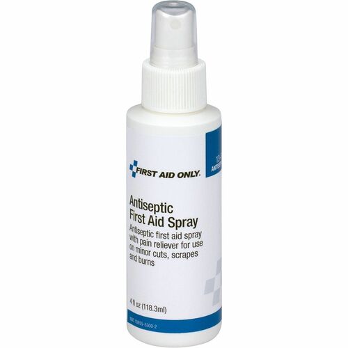 First Aid Only SmartCompliance Antiseptic Spray - For Cut, Scrape, Wound, First Aid, Infection, Skin Abrasion Bottle - 1 Each