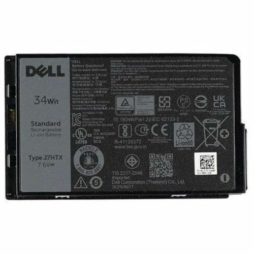 Dell 2-cell 34 Wh Lithium Ion Replacement Battery for Select Laptops