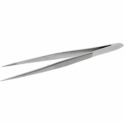 First Aid Central Medical Tweezers - For First Aid - Nickel Plated Metal