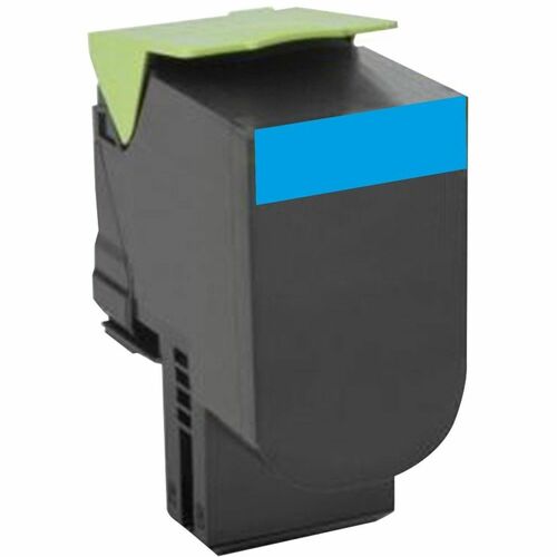 Ecotone Remanufactured Laser Toner Cartridge - Alternative for Lexmark 78C10C0 - Cyan - 1 Each - 1400 Pages