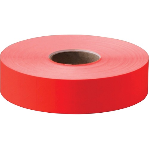 Monarch Model 1131 Pricemarker Labels - 7/16" x 2 5/32" Length - Red - 2500 / Roll - Pricing Labels - MNK925075