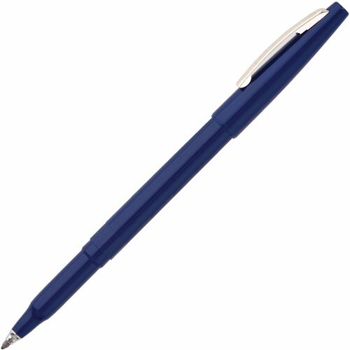 Pentel Rolling Writer Roller Ball Pen, (0.8mm), Blue Ink - 0.8 mm Medium Pen Point - Blue Ink - Blue Barrel - Office, Writing