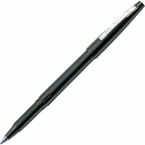 Pentel Rolling Writer Roller Ball Pen, (0.8mm), Black Ink - 0.8 mm Medium Pen Point - Black Ink - Black Barrel - Office, Writing