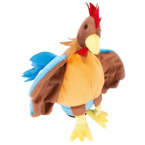 Beleduc Handpuppet "Rooster" - Polyester, Cotton