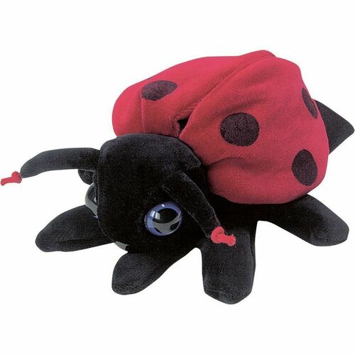 Beleduc Handpuppet "Ladybird" - Polyester, Cotton