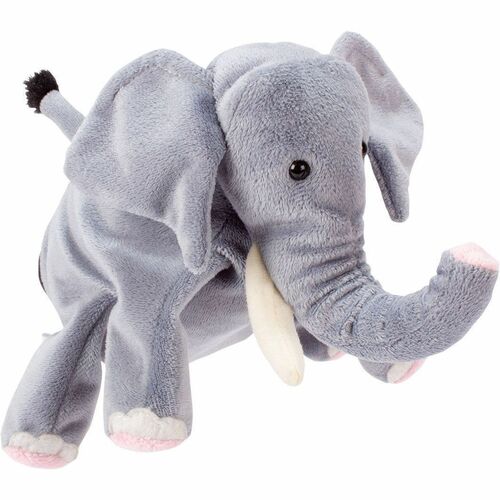 Beleduc Handpuppet "Elephant" - Polyester, Cotton