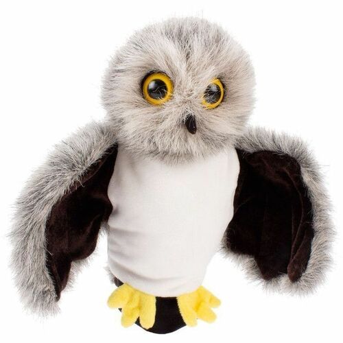 Beleduc Handpuppet "Owl" - Polyester, Cotton