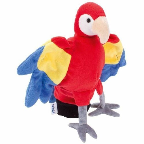 Beleduc Handpuppet "Parrot" - Polyester, Cotton