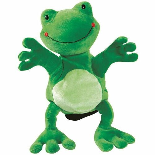 Beleduc Handpuppet "Frog" - Polyester, Cotton