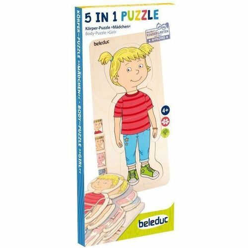 Beleduc Body-Puzzle "Girl" - 29 Piece - 4+