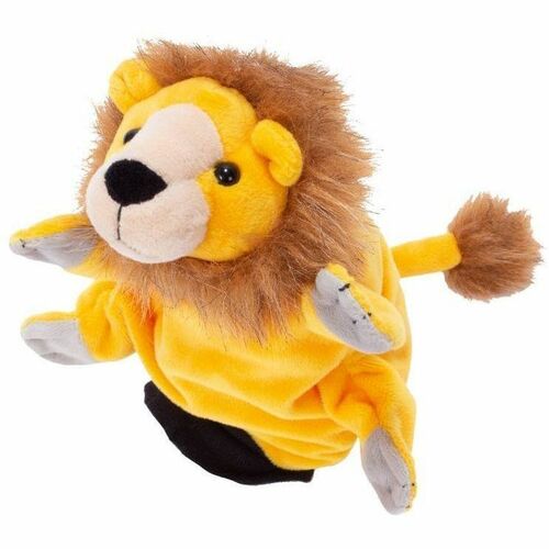 Beleduc Handpuppet "Lion" - Polyester, Cotton