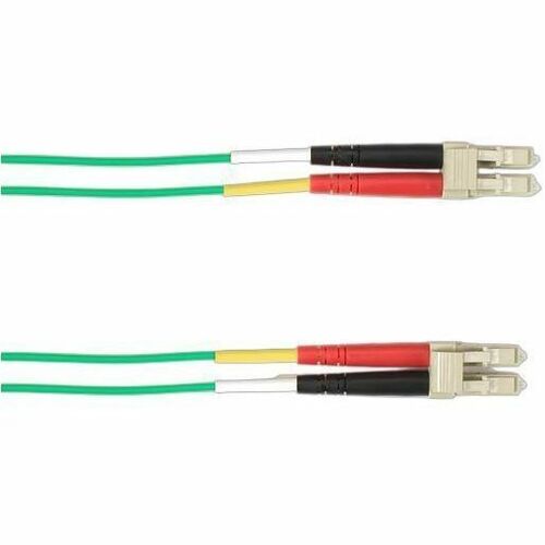 Black Box Colored Fiber OM4 50/125 Multimode Fiber Optic Patch Cable - OFNP Plenum