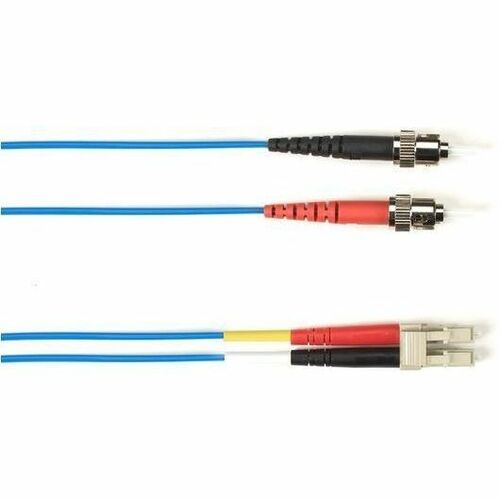 Black Box Colored Fiber OM3 50/125 Multimode Fiber Optic Patch Cable - OFNP Plenum
