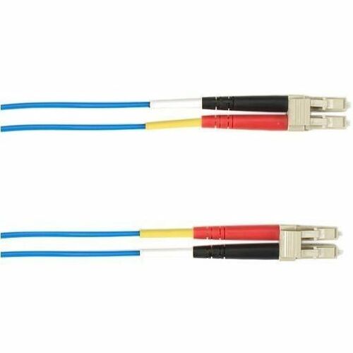 Black Box Colored Fiber OM4 50/125 Multimode Fiber Optic Patch Cable - OFNP Plenum