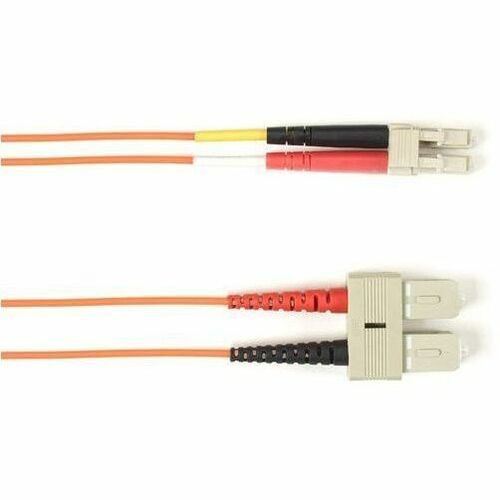 Black Box Colored Fiber OM3 50/125 Multimode Fiber Optic Patch Cable - LSZH