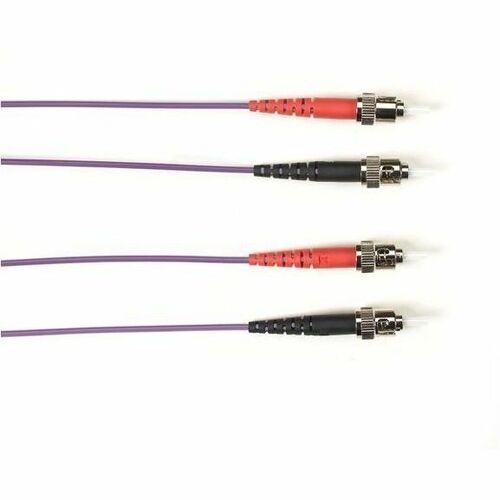 Black Box Colored Fiber OM3 50/125 Multimode Fiber Optic Patch Cable - LSZH