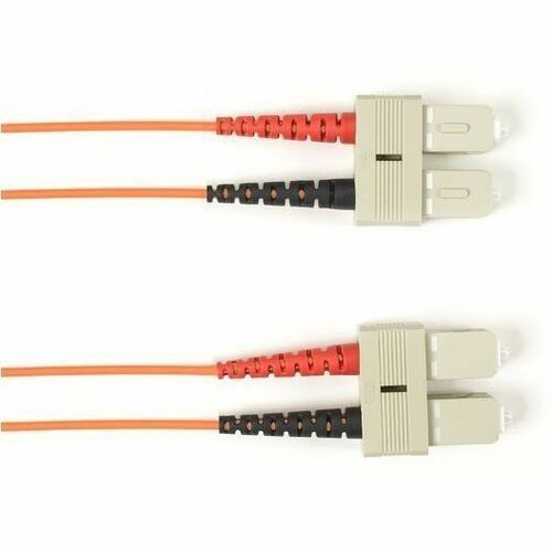 Black Box Colored Fiber OM3 50/125 Multimode Fiber Optic Patch Cable - LSZH
