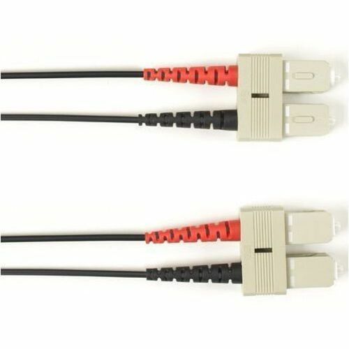 Black Box Colored Fiber OM3 50/125 Multimode Fiber Optic Patch Cable - LSZH