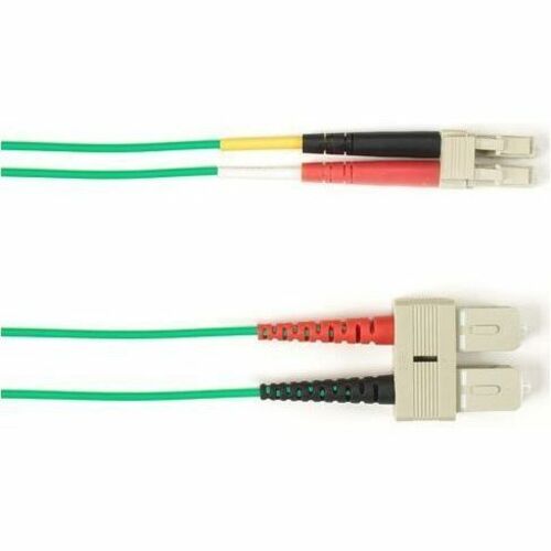 Black Box Colored Fiber OM3 50/125 Multimode Fiber Optic Patch Cable - LSZH
