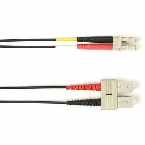Black Box Colored Fiber OM4 50/125 Multimode Fiber Optic Patch Cable - LSZH