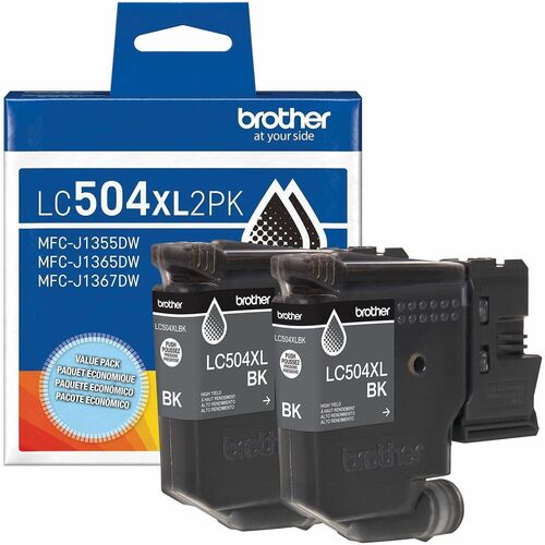 Brother Original High Yield Inkjet Ink Cartridge - Twin-pack - Black - 2 Pack - 3,000 pages