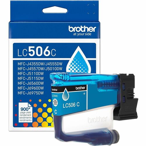 Brother Original Standard Yield Inkjet Ink Cartridge - Cyan - 1 Each - 900 Pages