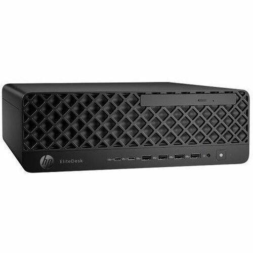 HP EliteDesk 8 G1i Desktop Computer - Intel Core Ultra 5 2nd Gen 245 - 16 GB - 256 GB SSD - Small Form Factor - Jack Black