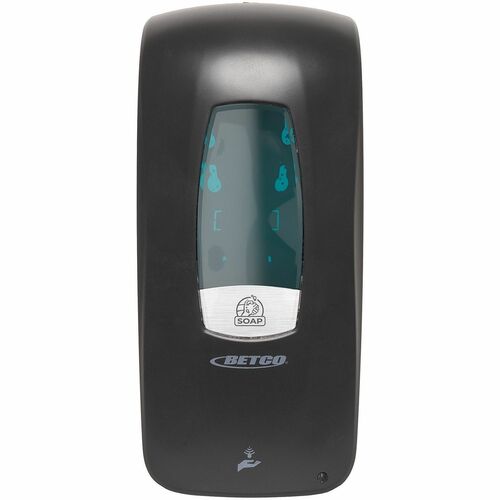 Betco C3 Foam Touch-Free Dispensing System - Automatic - Support 4 x C Battery - Hygienic, Refillable, Lockable, Adjustable, Touch-free - Black - 6 / Carton