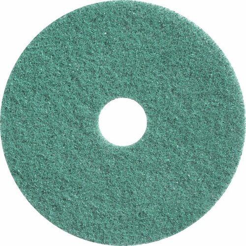 TASKI Twister Diamond Floor Pads - Round - 14" Diameter - Cleaning, Polishing, Floor - Green - 2 Pads/Pack - 1 / Carton