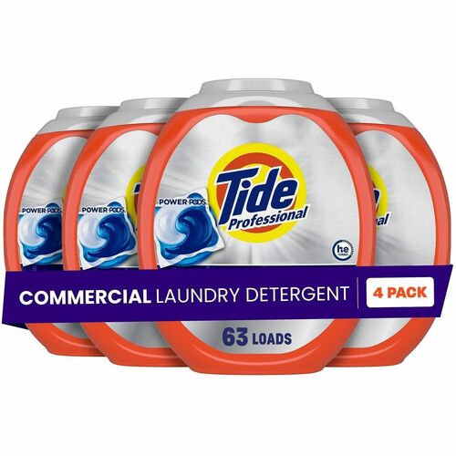 Tide Power-Pods Laundry Detergent - For Laundry - Concentrate - Pod - Original Scent - Recommended For: Stain Remover, Dirt Remover - PVC Free, Phthalate-free, Triclosan-free, APE-free, Benzene-free, BPA-free, PCBs-free, Alkylphenols-free, PAHs-free - Ora