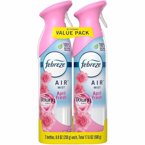 Febreze Air Effects Air Freshener - Spray - 8.8 fl oz (0.3 quart) - April Fresh - Odor Neutralizer - 2 / Pack